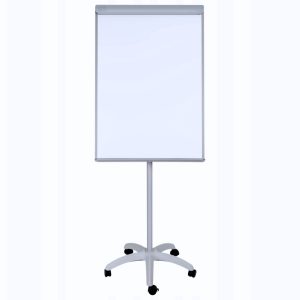 Flipchart suchościeralny magnetyczny 70 × 100 cm mobilny