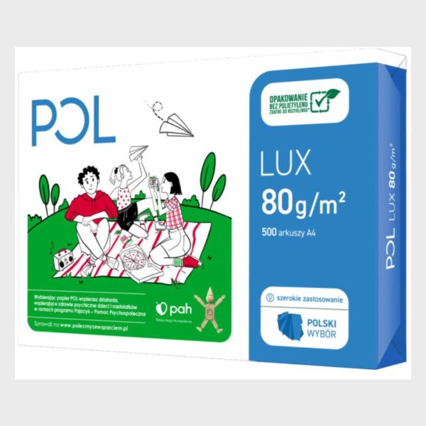 Papier biurowy A4 80g polspeed