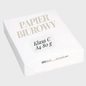 Papier biurowy Klasa C A4 80 g