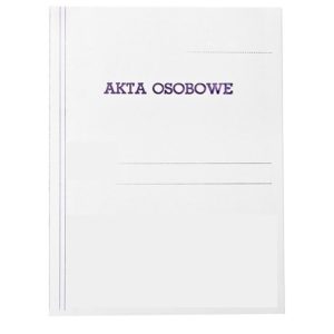 Teczka na akta osobowe binda zewnętrzna