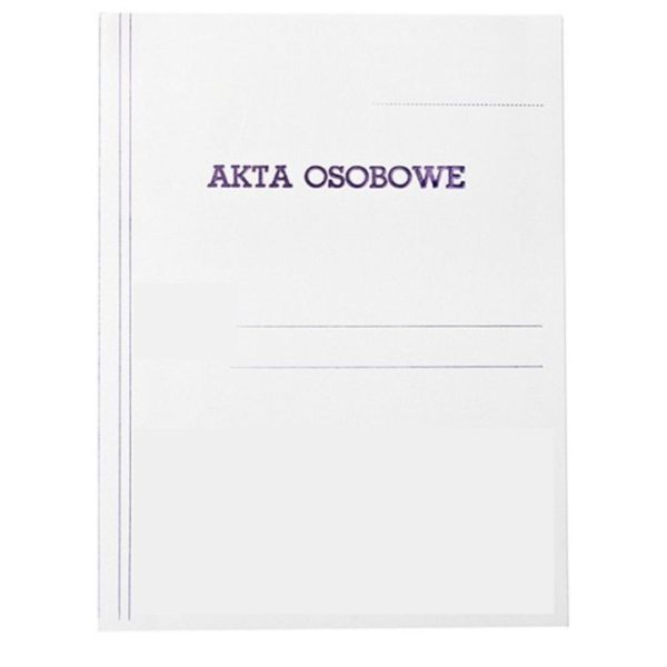 Teczka na akta osobowe na zamek
